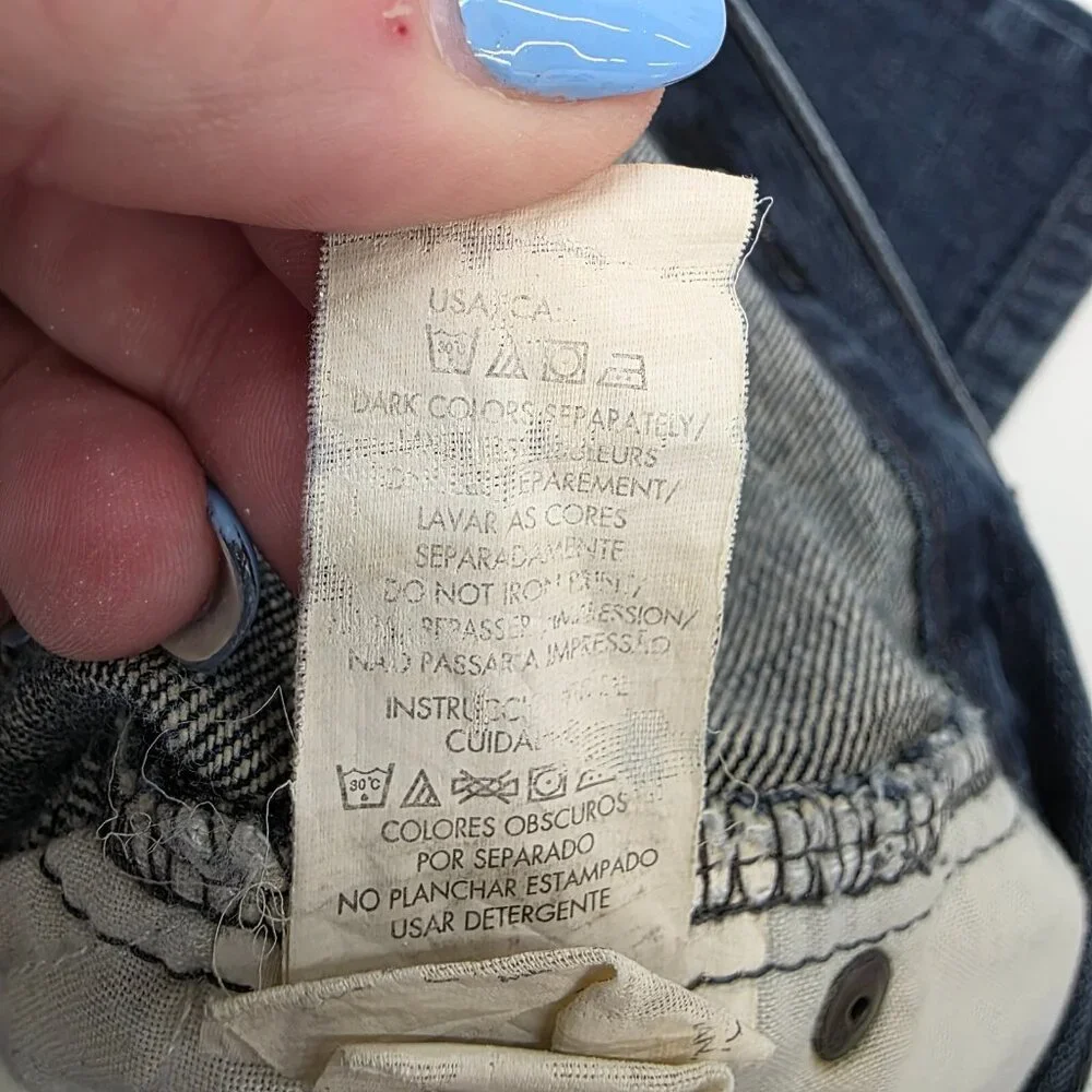 Calvin Klein Jeans Mens 30x32 (Actual 30/29) Straight‎ Leg Med Wash Denim Cotton